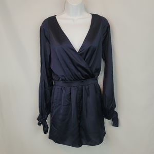 Sugar + Lips Blue Romper